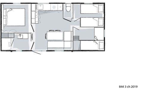 Mobilhome Tout Confort M9 Domaine De Lanniron Quimper Exteriér fotografie