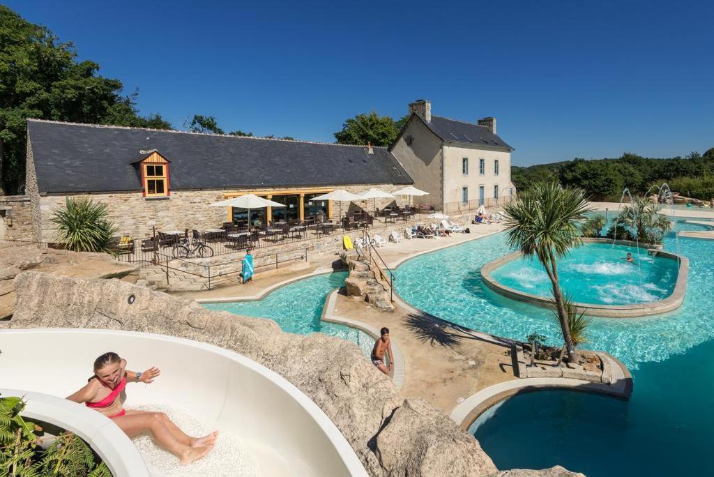Mobilhome Tout Confort M9 Domaine De Lanniron Quimper Exteriér fotografie